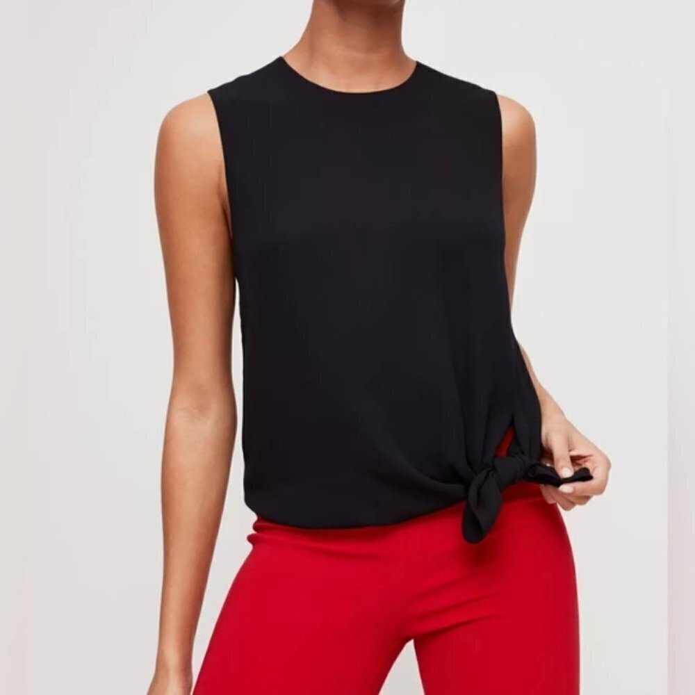Babaton | Hopkins Blouse Tie-Front Top
